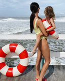 Petites Pommes 60cm Anna Swim Ring Signal - Laadlee