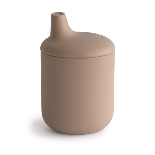 Mushie Silicone Sippy Cup Natural - Laadlee