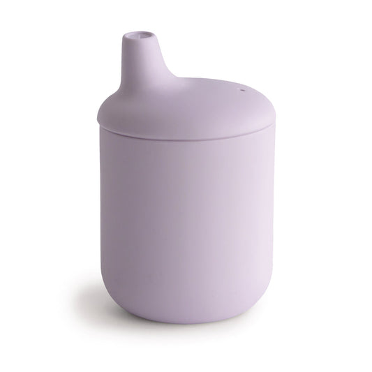 Mushie Silicone Sippy Cup Soft Lilac - Laadlee
