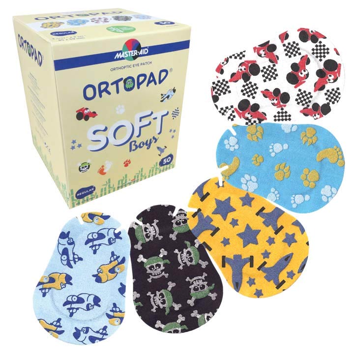 Ortopad® Soft Boys Eye Patches Regular - 50 pcs - Laadlee