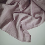 Mushie Swaddle Soft Mauve - Laadlee