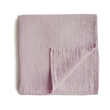 Mushie Swaddle Soft Mauve - Laadlee