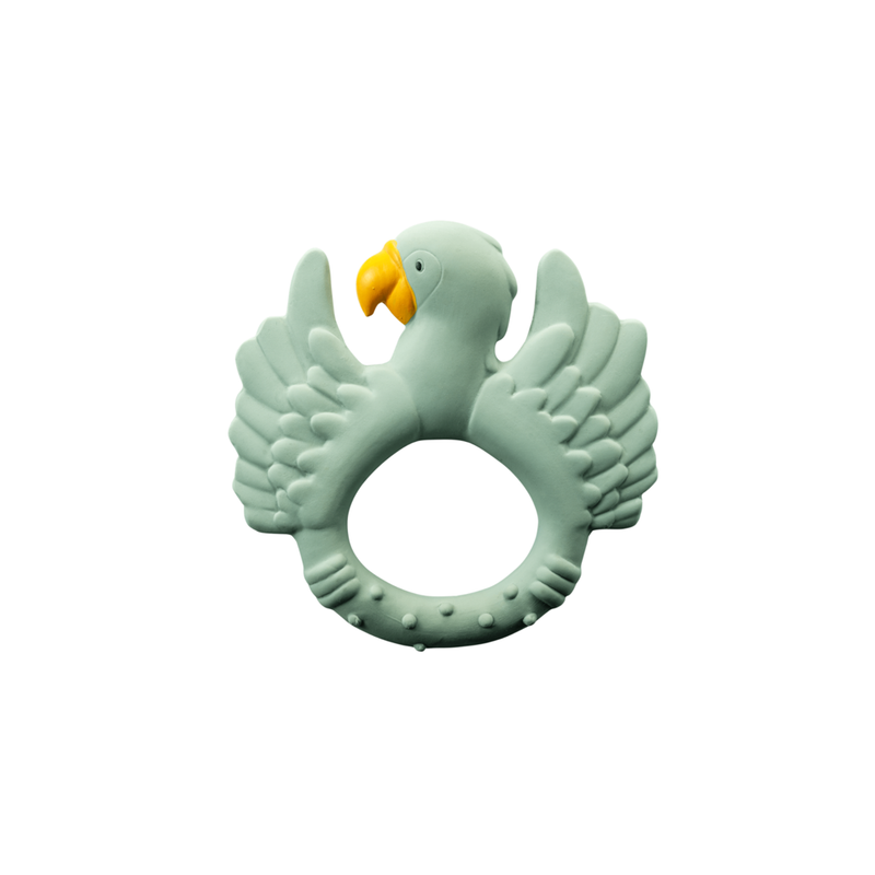 Natruba - Teether Parrot - Light Green - Laadlee