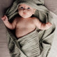 Natruba - Baby Hooded Bath Towel - Green - Laadlee