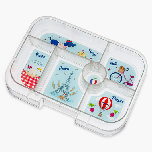 Yumbox Original 6 Compartment Extra Tray - Paris for Lunch Box - Laadlee