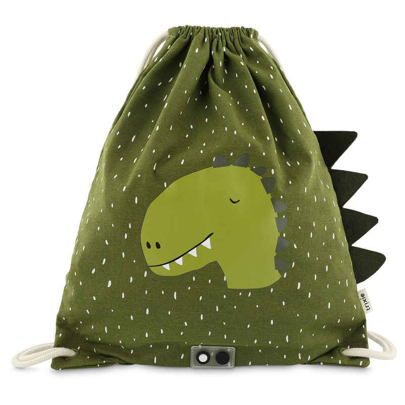 Trixie Drawstring Bag - Mr. Dino - Laadlee