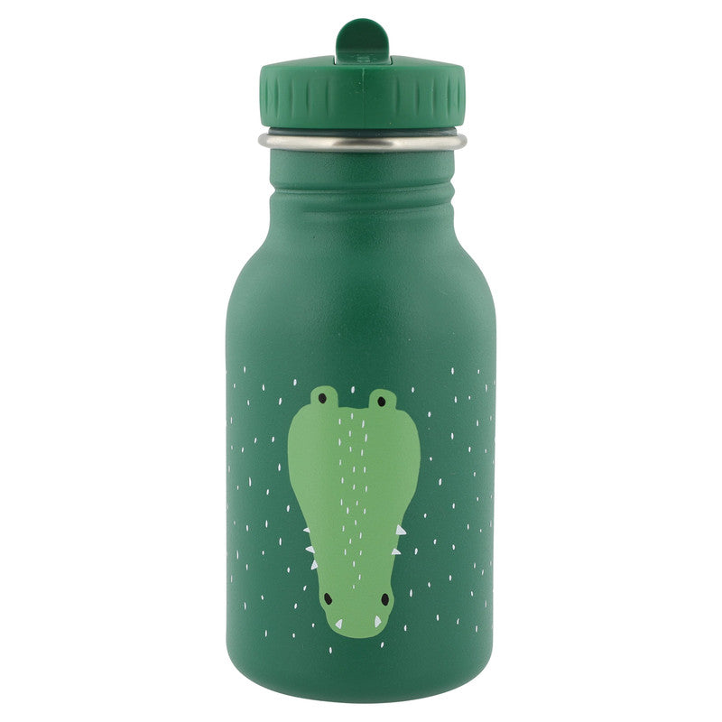 Trixie Stainless Steel Bottle - 350ml - Mr. Crocodile - Laadlee