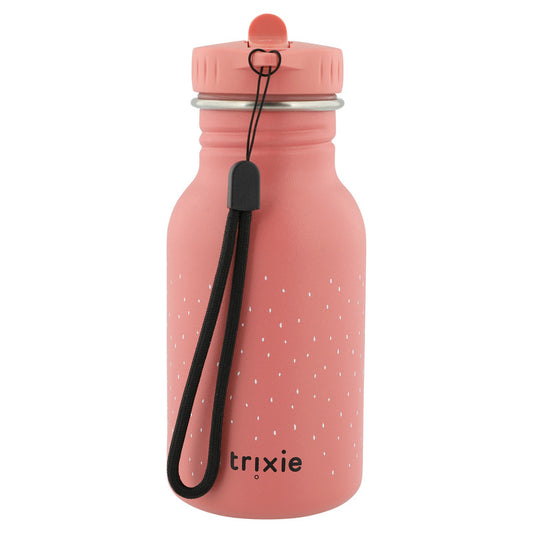 Trixie Stainless Steel Bottle - 350ml - Mrs. Flamingo - Laadlee