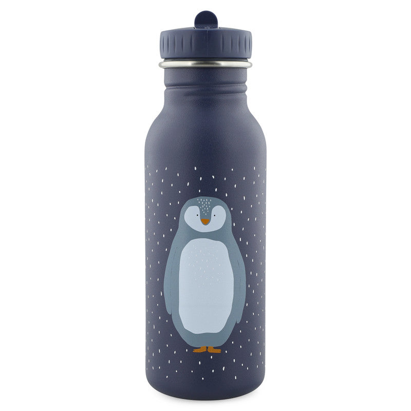 Trixie Stainless Steel Bottle - 500ml - Mr. Penguin - Laadlee