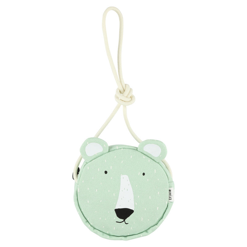 Trixie Round Purse - Mr. Polar Bear - Laadlee