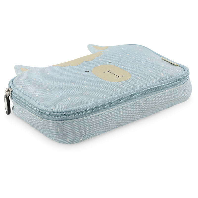 Trixie Pencil Case Rectangular - Mr. Alpaca - Laadlee