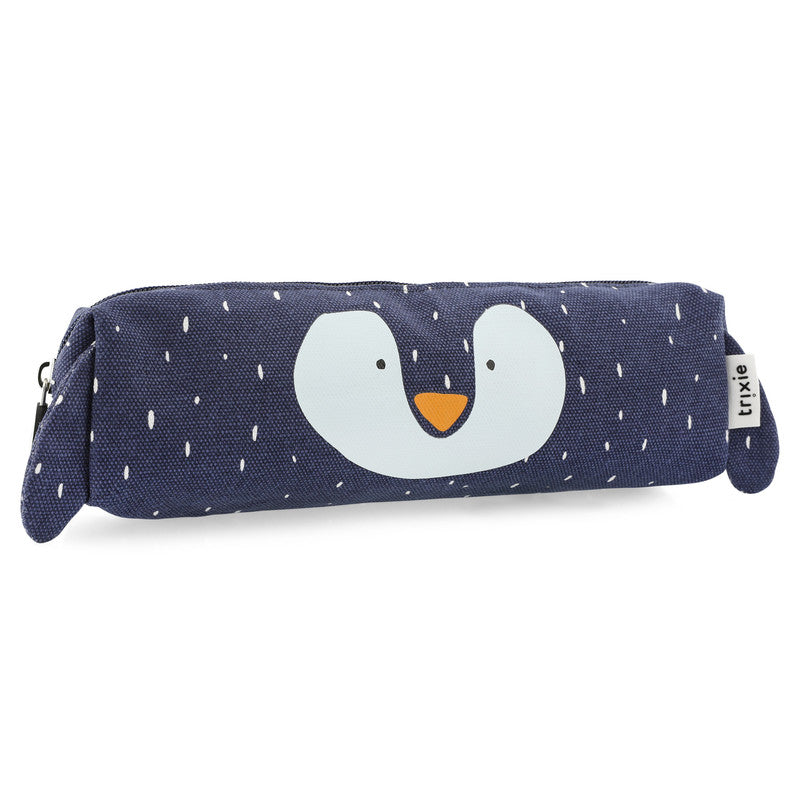 Trixie Pencil Case Long - Mr. Penguin - Laadlee