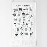 Wee Gallery - Animal Alphabet Wall Hanging - Laadlee