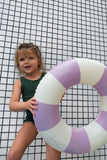 Petites Pommes 90cm Sally Swim Ring Violet - Laadlee