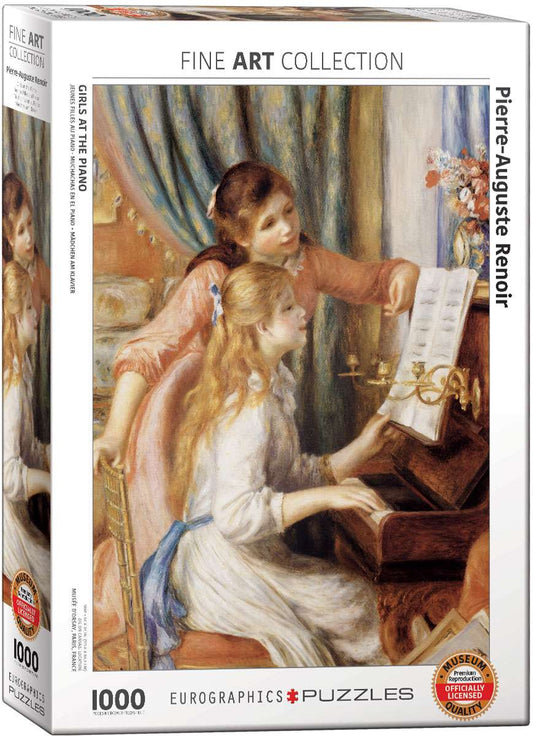EuroGraphics Girls On The Piano 1000 Pieces Puzzle - Laadlee