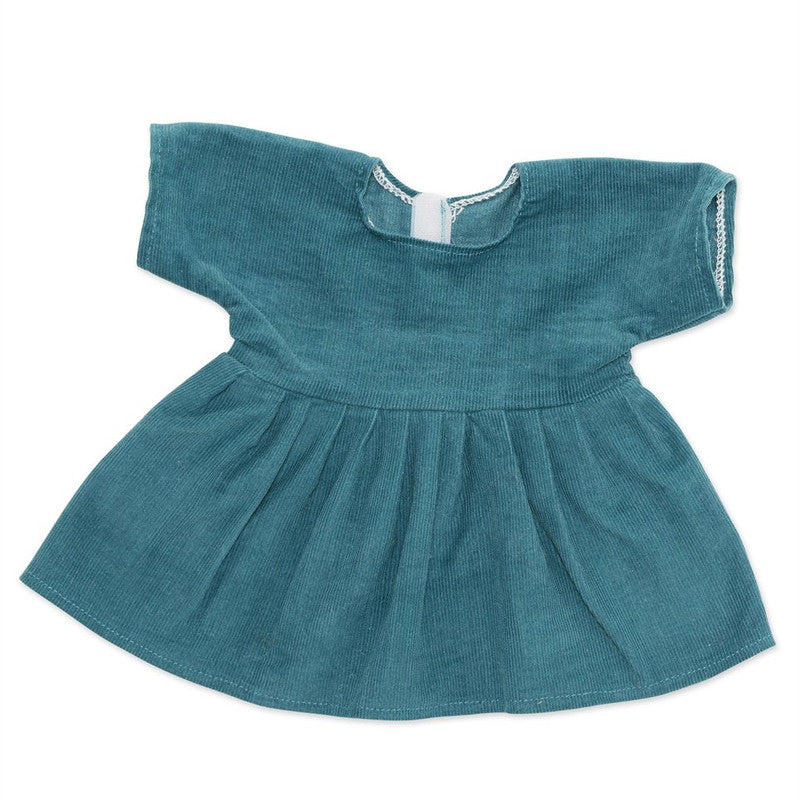 ByAstrup Doll Corduroy Dress - Petrol - Laadlee