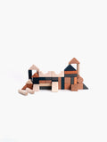 SABO Concept - Wooden Castle Building Blocks Set - Multi-Colored - Laadlee