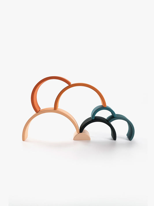 SABO Concept - Wooden Rainbow Toy Mini - Tropics - Laadlee