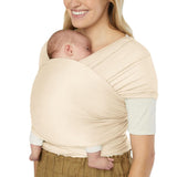 Ergobaby Aura Baby Wrap Sustainable Knit - Cream - Laadlee