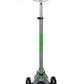 Micro Maxi Deluxe Pro Scooter - Grey and Green - Laadlee