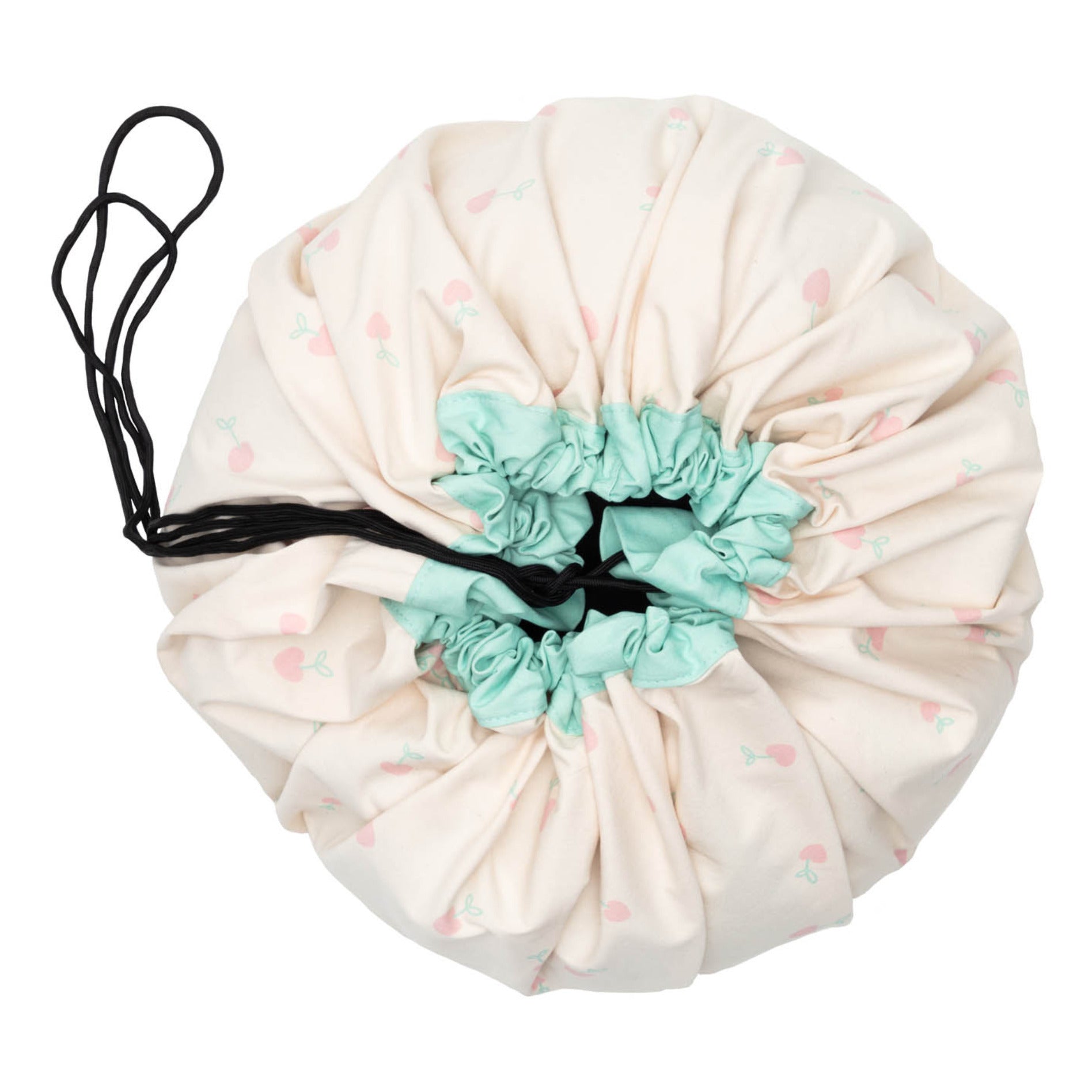 Play & Go Playmat & Storage Bag - Cherry Love - Laadlee