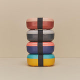 Ekobo - Go Duo Color Snack Box - Lagoon / Lemon - Laadlee