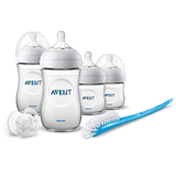 Philips Avent Natural 2.0 Feeding New Born Starter Clear Set - Laadlee