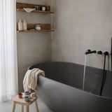 Mushie Hooded Towel Fog - Laadlee