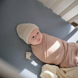 Mushie Crib Sheet Small Tradewinds - Laadlee