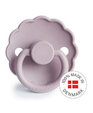 Frigg Daisy Latex Baby Pacifier 6M-18M, 1Pack, Soft Lilac - Size 2 - Laadlee