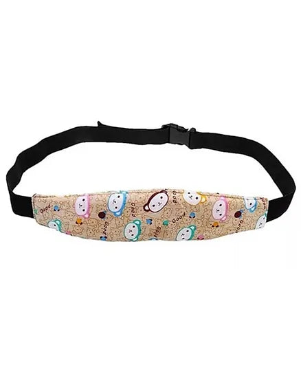 Pikkaboo NapSafe Car Head Support - Cute Monkey - Laadlee