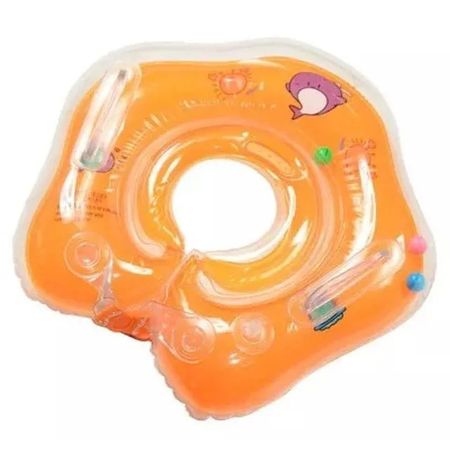 Pikkaboo - ISwimSafe Infant Neck Floater - Orange - Laadlee