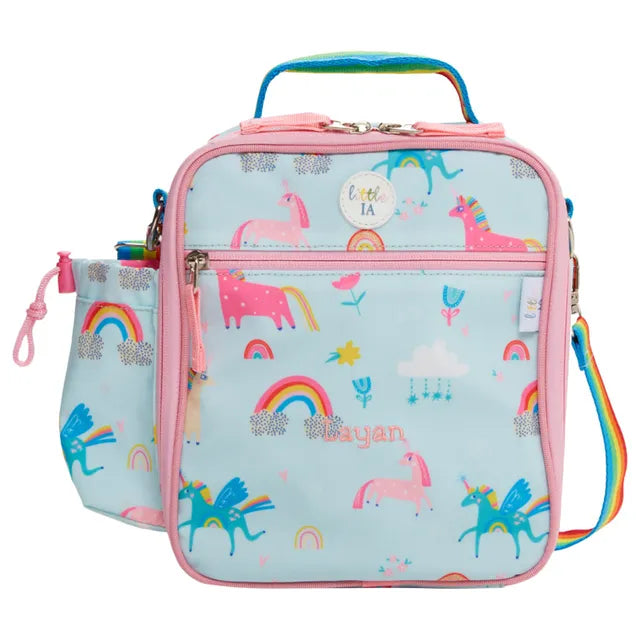 Little IA Insulated Unicorn Lunch Bag - Laadlee