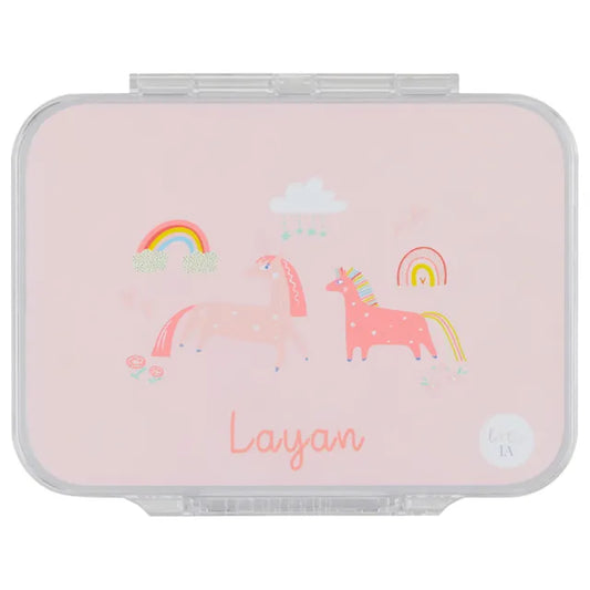 Little IA Unicorn Bento Box - 4 Compartments - Laadlee