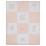 Little IA Organic Cotton Bunny Patchwork Blanket - Laadlee