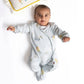 Little IA Lion Printed Baby Sleepsuit - Laadlee