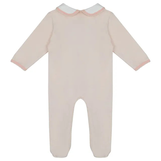 Little IA Organic Cotton Bunny Smart-Zip Sleepsuit - Laadlee