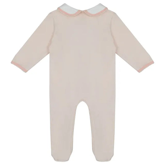 Little IA Organic Cotton Bunny Smart-Zip Sleepsuit - Laadlee