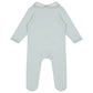 Little IA Organic Cotton Teddy Smart-Zip Sleepsuit - Laadlee