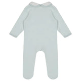 Little IA Organic Cotton Teddy Smart-Zip Sleepsuit - Laadlee