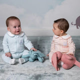 Little IA Organic Cotton Teddy Smart-Zip Sleepsuit - Laadlee