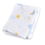 Lulujo Muslin Swaddle - Dreamland - Laadlee