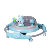 Pikkaboo RforRabbit Roll & Learn Baby Walker - Blue - Laadlee