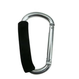 Pikkaboo Universal Non-Slip Metal Stroller Hook - Silver - Laadlee