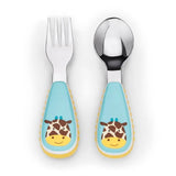 Skip Hop Zootensils Fork & Spoon - Giraffe - Laadlee