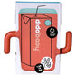 Didobaby Didopoucher Holder - Coral - Laadlee
