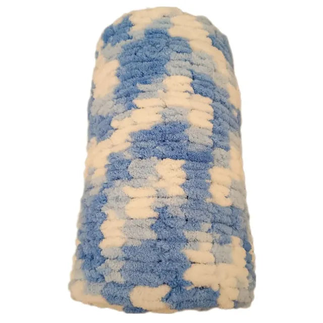 Pikkaboo HeavenlyHugs Handmade Crochet Baby Blanket - Blue - Laadlee