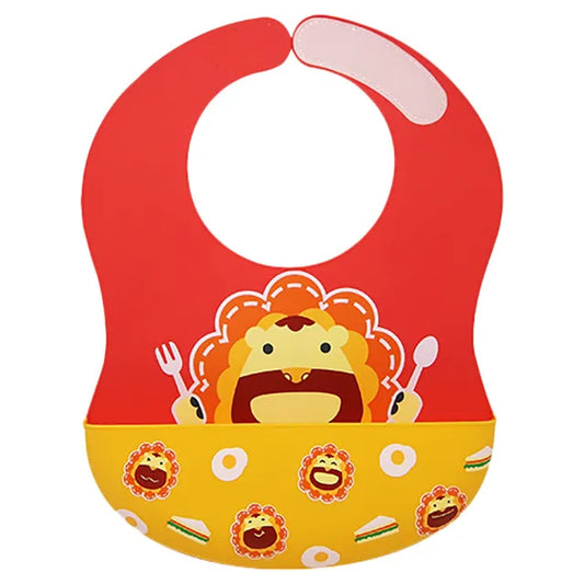 Marcus & Marcus - Wide Coverage Silicone Baby Bib - Marcus - Laadlee