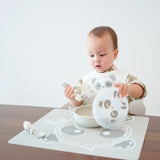 Marcus & Marcus - Suction Bowl with Lid - Pebble - Laadlee