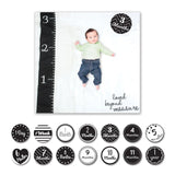 Lulujo Baby's First Year™ Blanket & Card Set - Loved Beyond Measure - Laadlee